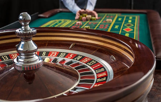 Live Casino dealer hosting baccarat game